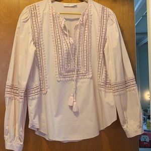 Tory Burch Peach color Cotton Tunic